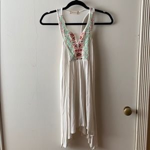 Altar’d State Embroidered White Coverup